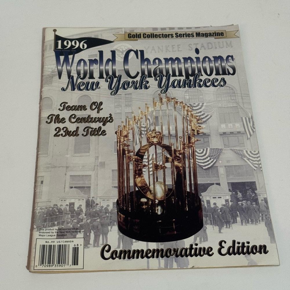 World Champions New York Yankee Magazine